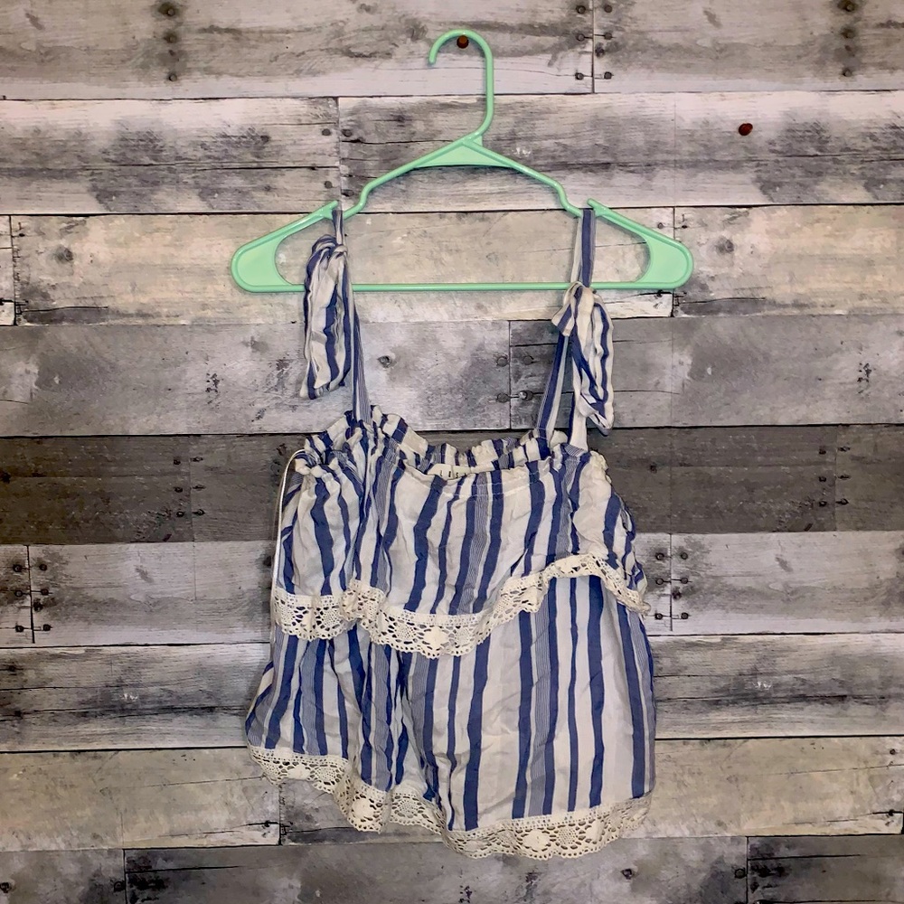 Women’s Lost + Wander Marina striped tank size M
